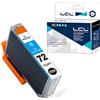LCL PGI-72C Cartucce d'inchiostro Compatibile PGI-72 (1 Ciano) | Sostituzione per Canon PIXMA Pro-10 Pro-10s
