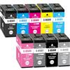 Yongairuink T8501 T8502 T8503 T8504 T8505 T8506 T8507 T8508 T8509 Pacchetto colore 80ml compatibile con T850 EP SC P800 SC-P800DES P800SE P800 P800SP (9 confezioni)