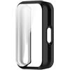 BBASILIYSD Custodia in vetro temperato per Samsung Galaxy Fit 3 Samrt Watch Strap Copertura Completa Fit3 Protector Bumper Cover Protettiva Schermo