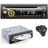 Wistrue RDS Autoradio Bluetooth con Lettore CD DVD, Wistrue Stereo Auto Bluetooth FM/AM, Autoradio 1DIN con 2 USB, SD/AUX, 7 Colori, Telecomando, Lettore MP3