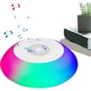 Dinchaakuarry Waterproof Wireless Speaker - Floating Bath Audio, bluetoth Pool with 8 Color Lights, Portable Outdoor | Suitable for Garden Beach Shower Parties Activities Travel Music Streaming Entertainment Fun