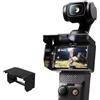Linhexis Parasole pieghevole per DJI per Osmo Pocket 4, copertura protettiva antiriflesso, materiale PC, compatto, 2 x 4 x 6 cm, nero