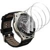 Anoowkoa 4 Pezzi Pellicola Protettiva per Amazfit Balance Ultra 49mm Vetro Temperato Pellicola Schermo Intero Trasparente Compatibile con Amazfit Balance Ultra