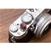 Kamthing Pulsante di scatto morbido in legno, compatibile con Fujifilm X100V XT30 XT4 XT3 X100F XT20 XPRO3 XPRO2 X30 X100T X100F XE3 M8 M9 M10 con superficie concava da 12 mm, colore: