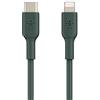 Belkin Cavo da USB-C a Lightning (Cavo di ricarica rapida per iPhone 14 o versioni precedenti), Boost Charge Cavo USB-C per iPhone certificato MFi (verde notte, 1 m)