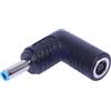 Oxxggkao Adattatore Ricarica per Testina conversione Carica per Laptop DC6.0x3.7 Femmina a 8 adattatori Alimentazione Dimensioni Spine a Gomito Accessorio Cavo Digitale 1PC