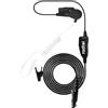 radtel Auricolare microfono PTT per ricetrasmittenti RT-950, RT-950 Pro, BJ-9000, walkie talkie, design confortevole con condotto dell'aria.