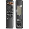 Lizoak BN59-01432A Solar Voice Remote di ricambio per Samsung TV Smart, telecomando universale Bluetooth di ricambio con ricarica USB-C, compatibile con modelli Samsung TV 2023 QLED, nero