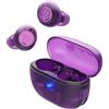 JLab Go Pop ANC Auricolari Bluetooth ANC, Viola Trasparente