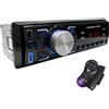XINROAM Autoradio Bluetooth 1 DIN - Stereo Auto con Telecomando/Radio FM/USB/AUX