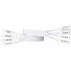 SHYYOULQE Flessibile Scheda Madre Cavo di Prolunga di Alimentazione Per PC Case Pannello Frontale LED Ponticello Interno Caso Del Computer Cavo di Prolunga