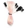 Generico Antenna FM da 75 Ohm - Antenna con spina maschio tipo F per radio stereo domestica, antenna per ricevitore di segnale stereo