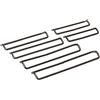 CONTOUR Ganci per pelli Contour front wire 105 mm 4 cm