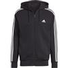ADIDAS Felpa con cappuccio Adidas Essentials French Terry 3-Stripes Full-Zip