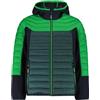 CMP KID JACKET HYBRID FIX HOOD