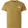 THE NORTH FACE TEEN S-S SIMPLE DOME TEE SUN Y