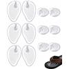 KRVNTH Cuscinetti Infradito 6 Paia (3 Grandi + 3 Piccole) - Inserti Antiscivolo, Solette Protettive Anti-Usura per Sandali, Supporto Metatarsale e Comfort Dinamico