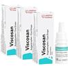 Viscosan Gocce Oculari di Viscosan con Ipromellosa | Idrata Velocemente gli Occhi Secchi | Privi di Olio Minerale e Petrolio | Lacrime Artificiali di AGEPHA