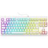 uRage Hama Exodus 220 TKL Tastiera da gioco USB QWERTZ Tedesco Bianco