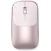 Satechi, mouse wireless con doppia connessione, ricaricabile, modello Slim EX, compatto, rosa
