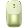 Satechi, mouse wireless con doppia connessione, ricaricabile, modello Slim EX, compatto, verde