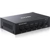 Tenda Switch gestito TEG205E, switch di rete Gigabit a 5 porte (supporta IGMP-Snooping, QoS, VLAN, DHCP-Snooping, binding degli indirizzi MAC, senza ventola, a basso consumo energetico, in metallo). Hub LAN intelligente