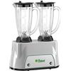Frullatore Professionale da banco doppio - Bicchiere in lexan Lt. 1,5 + 1,5