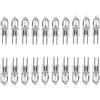 DLEDMOP Halogen Glühbirne Lampadine Alogene G4 24V Lampade A Capsula A Lunga Durata Da 20W Bianco Caldo 2800k Lampadine Trasparenti,20 Pezzi