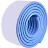 Whychstore Tappetini autoadesivi per scale per letto a castello, in schiuma di PVC, per la sicurezza, strisce anti-collisione per mobili, 200 x 8 cm, grigio (blu)