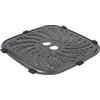Generic Padella per friggitrice ad aria per PowerXL per Vortex Pro 8QT, piastra più croccante in acciaio al carbonio con rivestimento antiaderente a doppio strato, facile da pulire (24 x 24 cm)