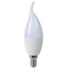 Universo SUFA set di 10PZ LAMPADINE LED CANDELA FIAMMA LED, 6W, 540Lumen, Attacco E14 [Classe di efficienza energetica A+] (BIANCO 6500K) 10PZ