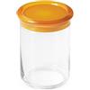 OMADA Barattolo in Plastica 1L, Contenitore Alto per Freschezza Alimenti | Ideale per Conservare Pasta, Biscotti, Sale, Caffè, Zucchero, 12x H15,5 cm, Collezione Trendy