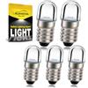 Ruiandsion LED E10 12V blu per illuminazione decorativa d'accento sotto mobile,5 Pezzi