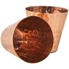 Gocraft bicchierini - rame martellato Moscow Mule 100% rame puro 56,7 gram Tequila/Vodka bicchierini per le bevande parti (set da 2)