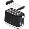 camry Tostapane 2 fette, 900W, controllo dell'alimentazione, spegnimento automatico, roll rack, calore e scongelamento.