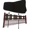 Strumento Percussione 25 Toni con Bacchette Metallofono 25 Note Mallets Inclusi