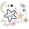 Sizzix Set di Fustelle Framelits 7 pz con Timbri 664480 Esprimi un Desiderio by Sophie Guilar
