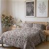 Italian Bed Linen Parure Copripiumino Infinity No Stiro