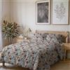 Italian Bed Linen Parure Copripiumino Infinity No Stiro