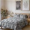 Italian Bed Linen Parure Copripiumino Infinity No Stiro