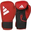 adidas Power 25 - Guanti da allenamento, rosso/bianco, 170 g