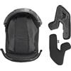 ABUS Set di Imbottiture per Casco Bici HIDROP, Nero, Taglia M | Imbottiture di ricambio per casco integrale HIDROP, materiale traspirante, attacco velcro, lavabile