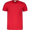 LACOSTE Uomo Lacoste T-shirt Logo In Cotone Pima Rosso