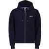 SUN 68 Uomo Sun 68 Felpa Full Zip Con Cappuccio Basic