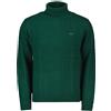 SUN 68 MAGLIONE DOLCEVITA IN LANA E CACHEMIRE TRECCIA