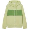 LACOSTE Uomo Lacoste Felpa Con Cappuccio Full Zip Color Block