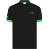 SUN 68 POLO MACRO LOGO FLUO
