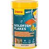 sera goldfish flakes 250 ml | mangime naturale per piccoli freddi senza coloranti e conservanti | alimento per rossi e pesci di acqua fredda | senza coloranti e conservanti