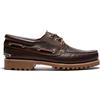 Timberland Authentic 3-Eye Lug Handsewn Scarpe da Barca Uomo Marrone