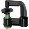 AERZETIX - Set di 20 irrigatore rotante per microirrigazione a 360° con portata 90 litri/ora | raggio d'azione 8,5 m | pressione supportata 2 bar | in plastica | colore verde